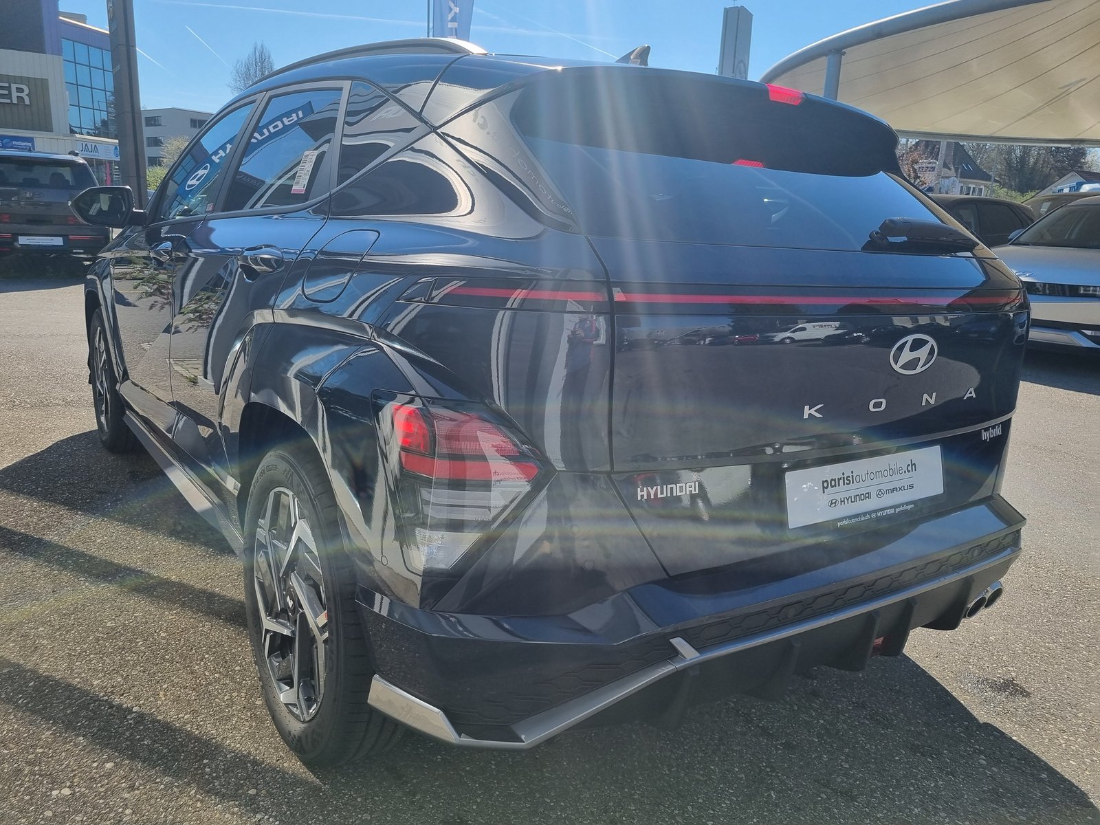 HYUNDAI Kona 1.6 GDi HEV N Line DCT, Voll-Hybrid Benzin/Elektro, Neuwagen, Automatik - 7