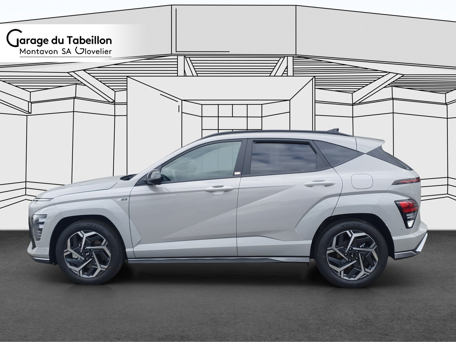 HYUNDAI Kona 1.6 T-GDi NEW N-Line 4WD Auto., Essence, Voiture nouvelle, Automatique - 2