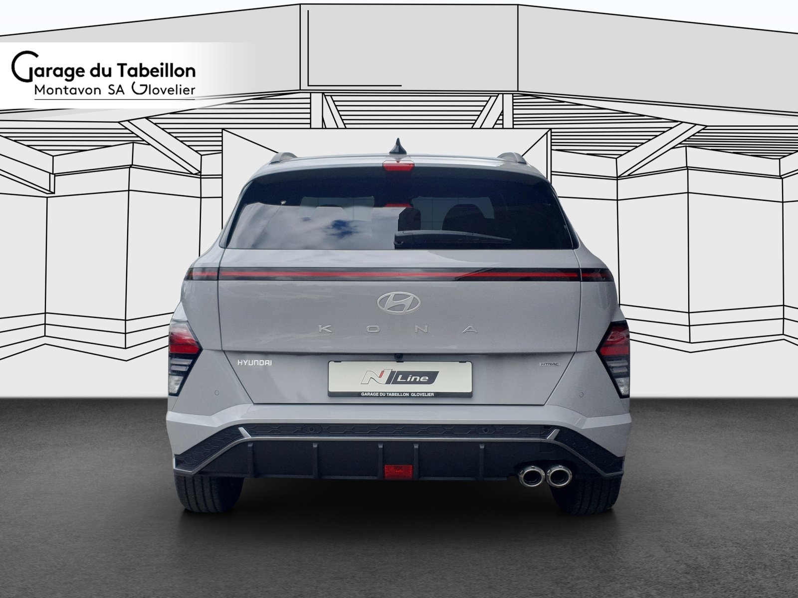 HYUNDAI Kona 1.6 T-GDi NEW N-Line 4WD Auto., Essence, Voiture nouvelle, Automatique - 5