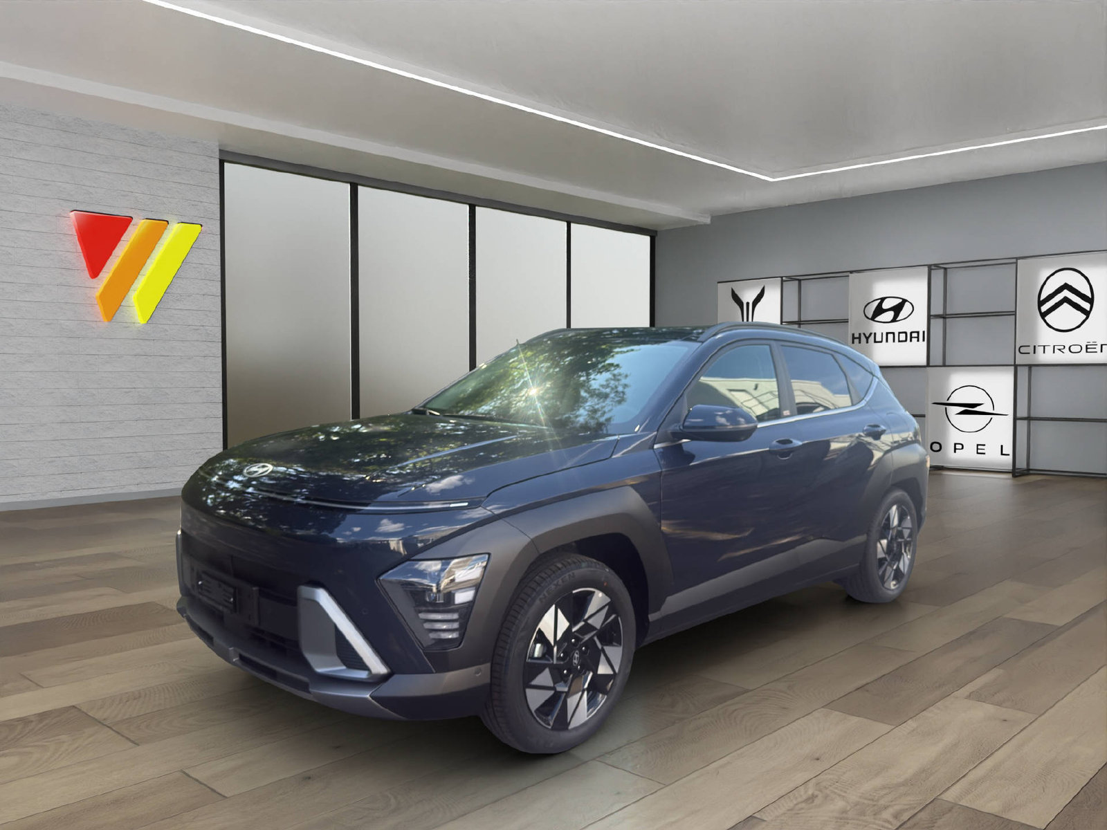HYUNDAI Kona 1.6 GDi Hybrid Vertex Swiss Edition, Hybride Intégral Diesel/Électricité, Voiture nouvelle, Automatique - 2