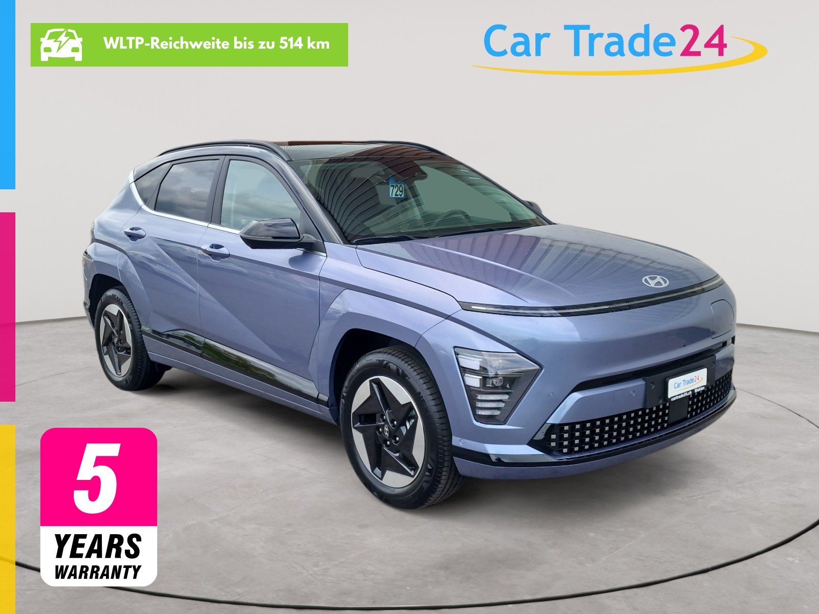 HYUNDAI Kona EV 65.4 kWh GO Edition 514 WLTP Reichweite