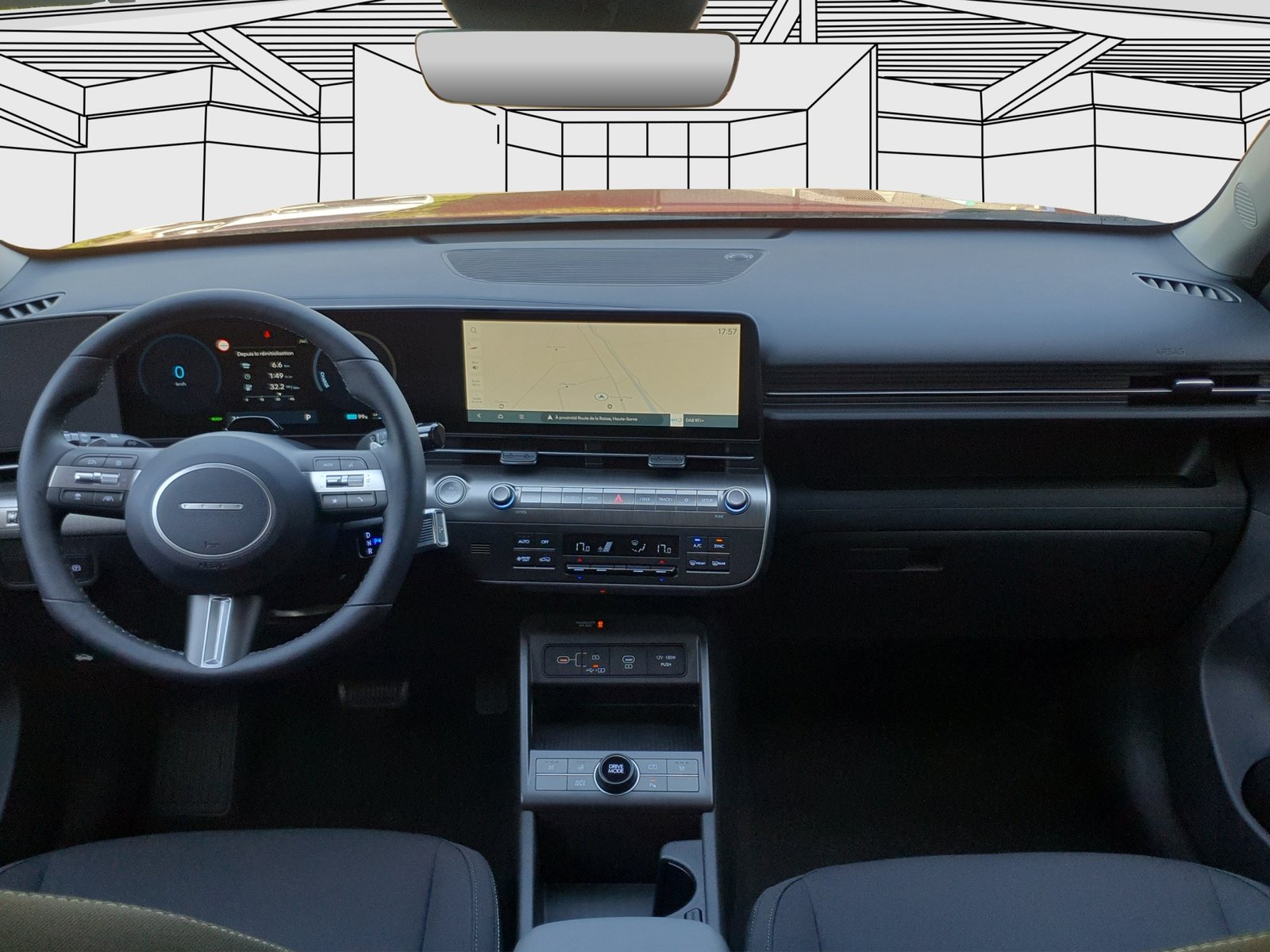 HYUNDAI Kona Electric NEW Origo 514 kms autonomie, Elektro, Neuwagen, Automatik - 7