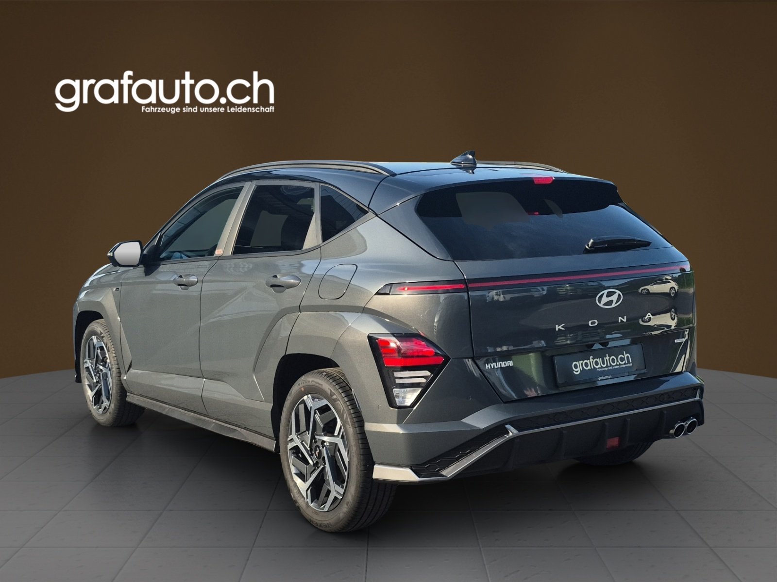 HYUNDAI Kona 1.6 T-GDi N-Line 4WD Two Tone, Benzin, Neuwagen, Automatik - 4