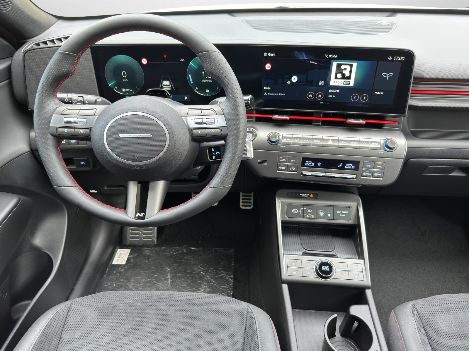 HYUNDAI Kona 1.6 GDi Hybrid N-Line MY26, Voll-Hybrid Benzin/Elektro, Neuwagen, Automatik - 6