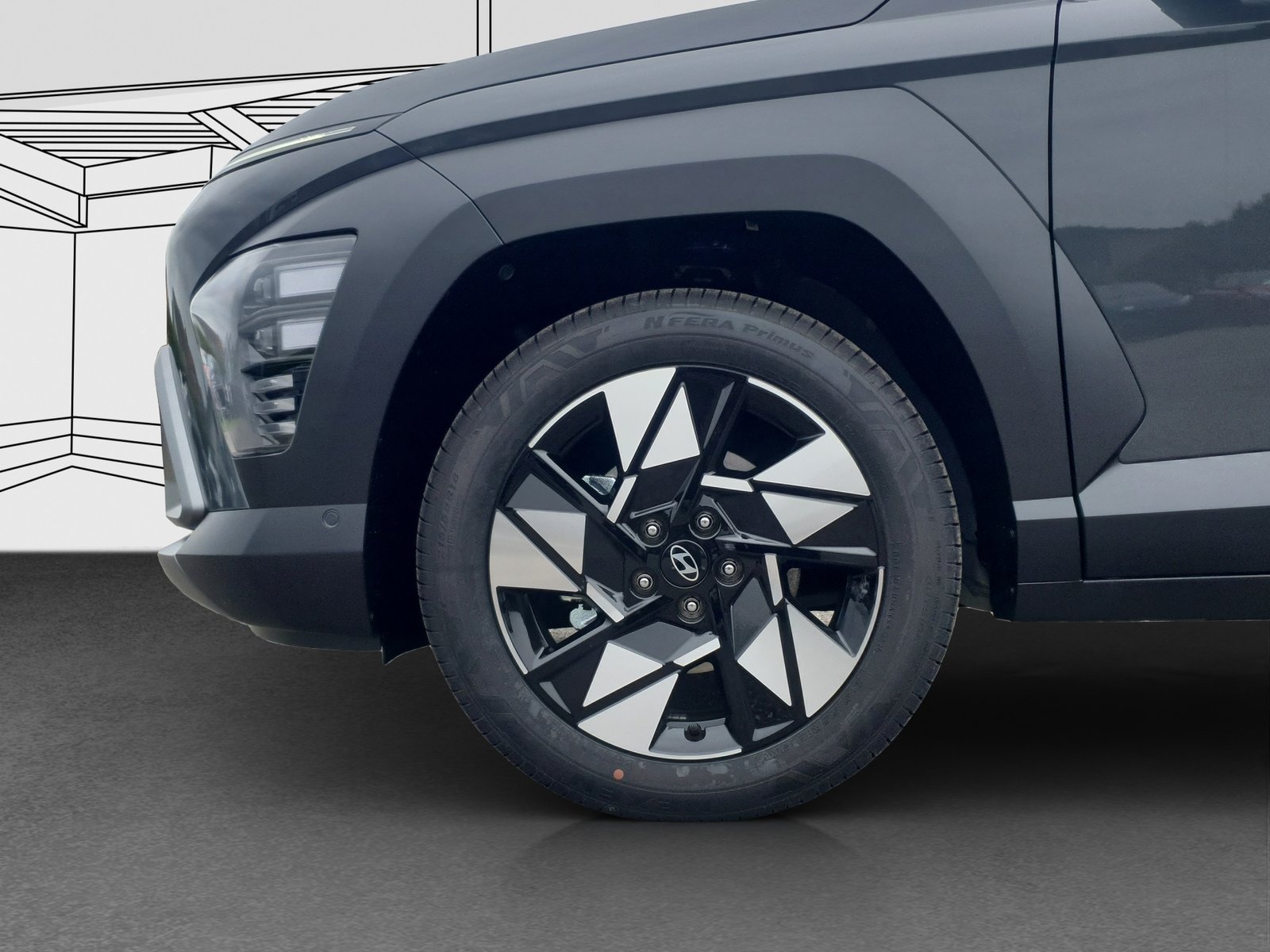 HYUNDAI Kona 1.6 GDi Hybrid NEW Amplia Auto., Full-Hybrid Petrol/Electric, New car, Automatic - 6