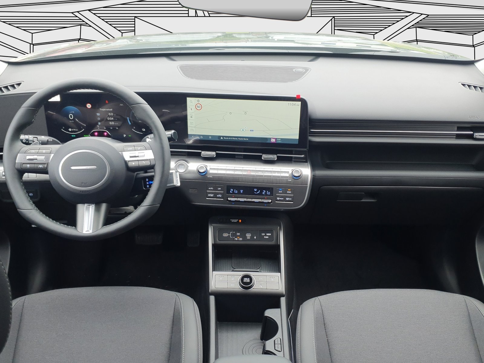 HYUNDAI Kona 1.6 GDi Hybrid NEW Amplia Auto., Full-Hybrid Petrol/Electric, New car, Automatic - 7