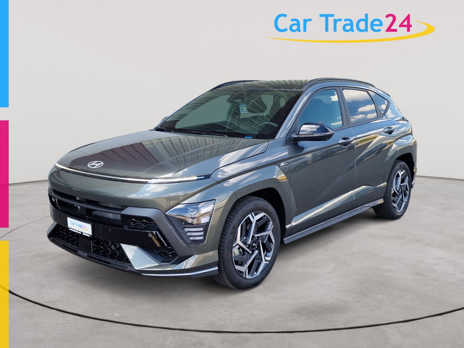 HYUNDAI Kona 1.6 T-GDi N Line Premium 4WD Panorama, Benzina, Auto nuove, Automatico - 4