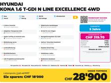 HYUNDAI Kona 1.6 T-GDi N Line Excellence 4WD, Benzin, Neuwagen, Automatik - 2