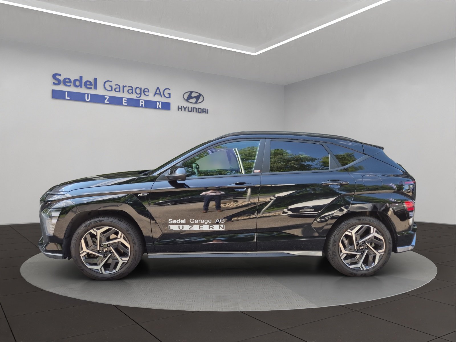 HYUNDAI Kona 1.6 T-GDi N-Line 4WD, Benzin, Occasion / Gebraucht, Automatik - 3