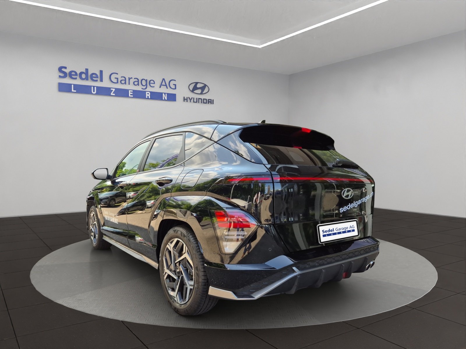 HYUNDAI Kona 1.6 T-GDi N-Line 4WD, Benzin, Occasion / Gebraucht, Automatik - 4