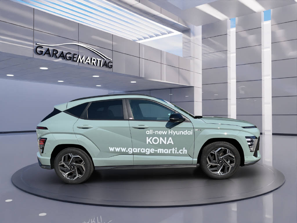 HYUNDAI KONA 1.6 GDi Hybrid N-Line, Voll-Hybrid Benzin/Elektro, Occasion / Gebraucht, Automatik - 3