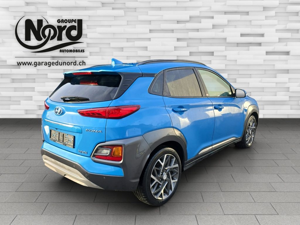 HYUNDAI Kona 1.6 GDi Hybrid Vertex, Voll-Hybrid Benzin/Elektro, Occasion / Gebraucht, Automatik - 2