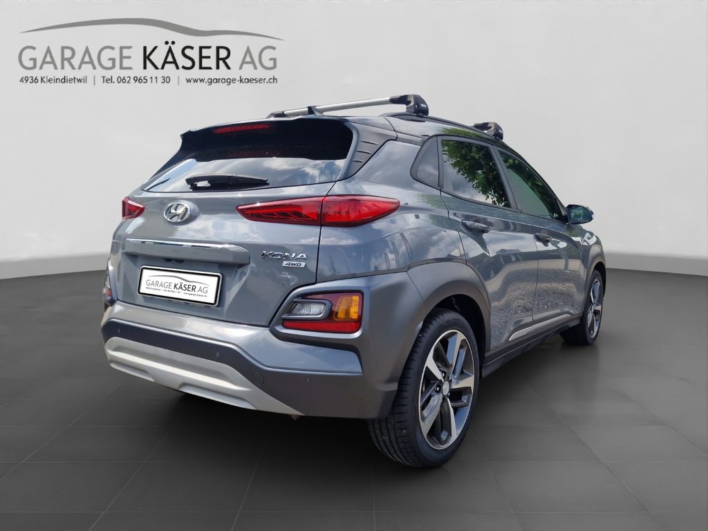 HYUNDAI KONA 1.6 T-GDi Vertex 4WD, Benzin, Occasion / Gebraucht, Automatik - 7