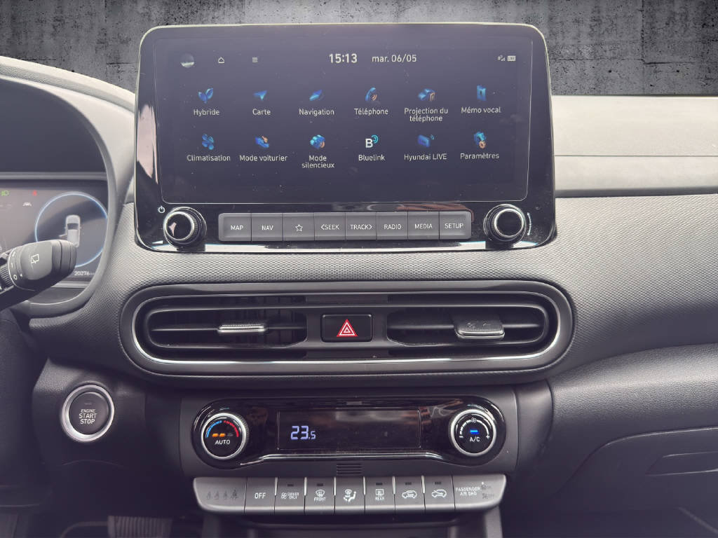 HYUNDAI Kona 1.6 GDi Hybrid Vertex, Hybride Intégral Essence/Électricité, Occasion / Utilisé, Automatique - 7