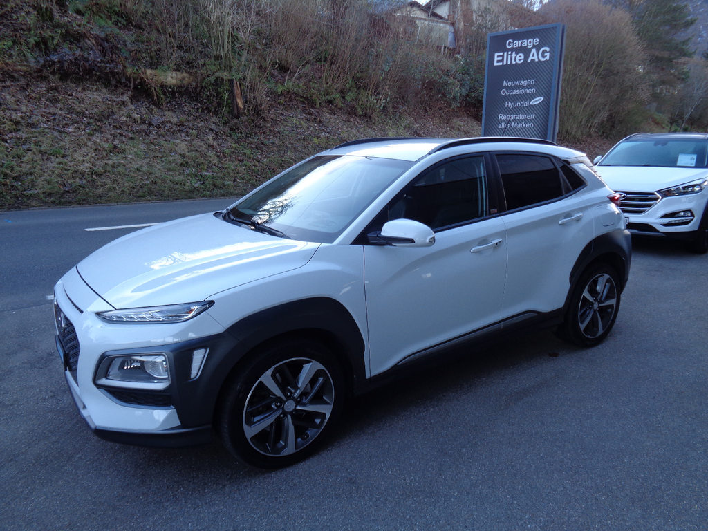 HYUNDAI Kona 1.6 T-GDi Vertex 4WD, Essence, Occasion / Utilisé, Automatique - 2