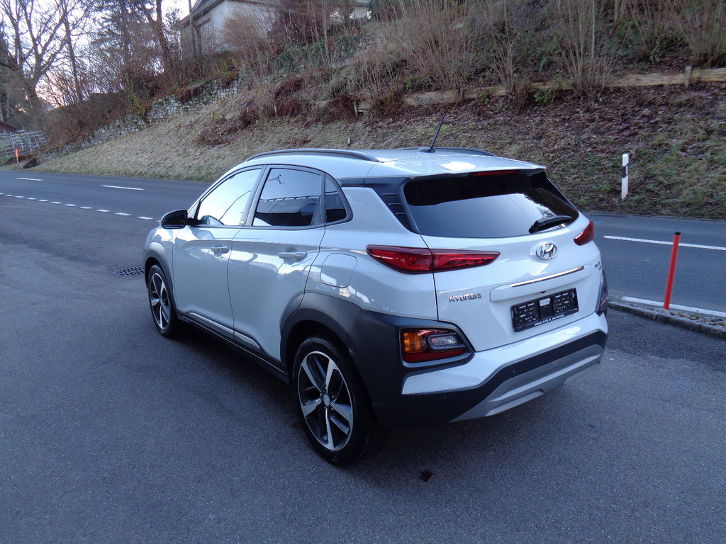 HYUNDAI Kona 1.6 T-GDi Vertex 4WD, Essence, Occasion / Utilisé, Automatique - 4