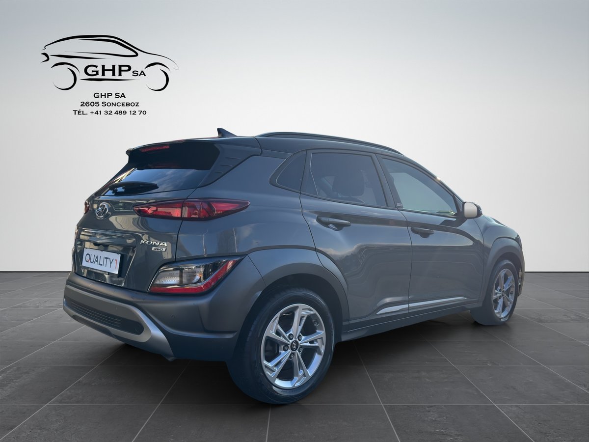 HYUNDAI Kona 1.6 T-GDi Amplia 4WD DCT, Benzin, Occasion / Gebraucht, Automatik - 4