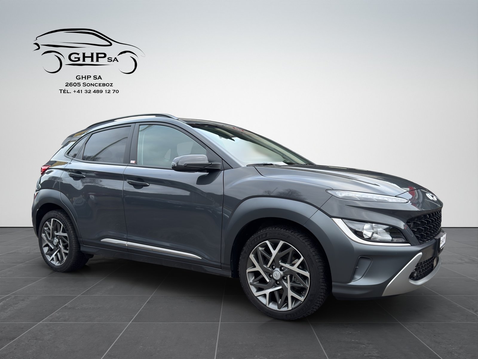HYUNDAI Kona 1.6 GDi HEV Amplia DCT, Voll-Hybrid Benzin/Elektro, Occasion / Gebraucht, Automatik - 2