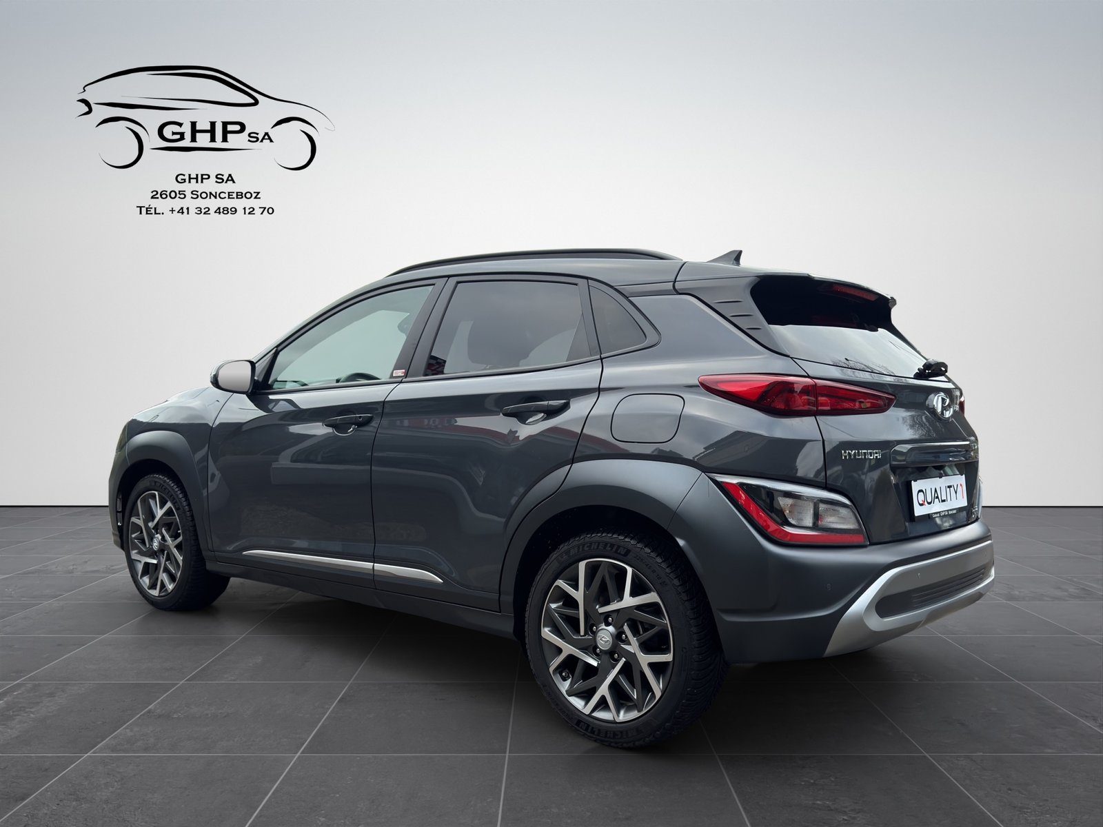 HYUNDAI Kona 1.6 GDi HEV Amplia DCT, Voll-Hybrid Benzin/Elektro, Occasion / Gebraucht, Automatik - 3
