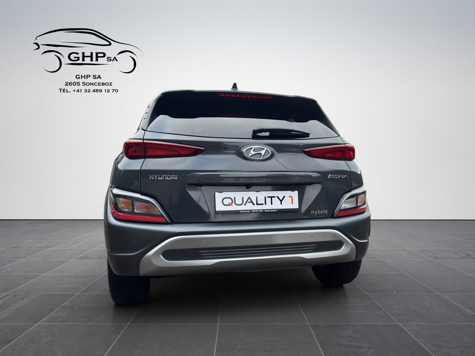 HYUNDAI Kona 1.6 GDi HEV Amplia DCT, Voll-Hybrid Benzin/Elektro, Occasion / Gebraucht, Automatik - 6