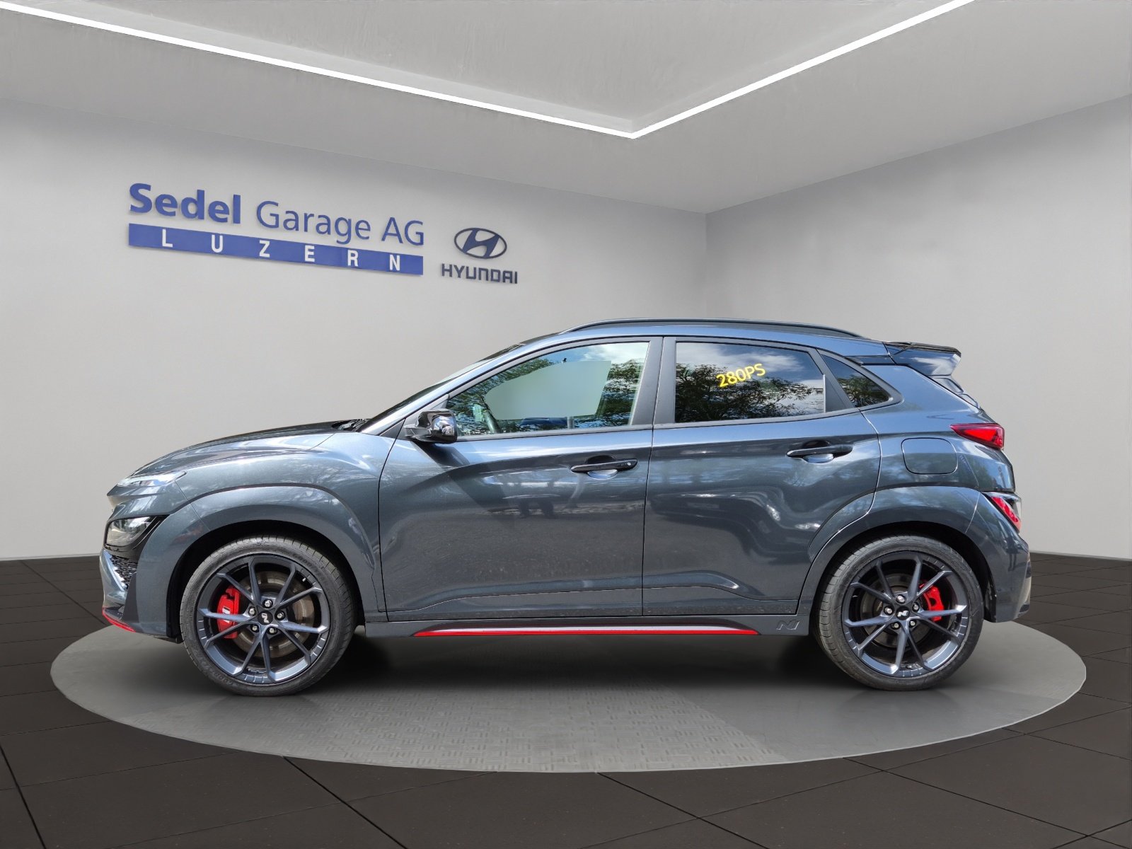 HYUNDAI Kona N 2.0 T-GDi, Benzin, Occasion / Gebraucht, Automatik - 3
