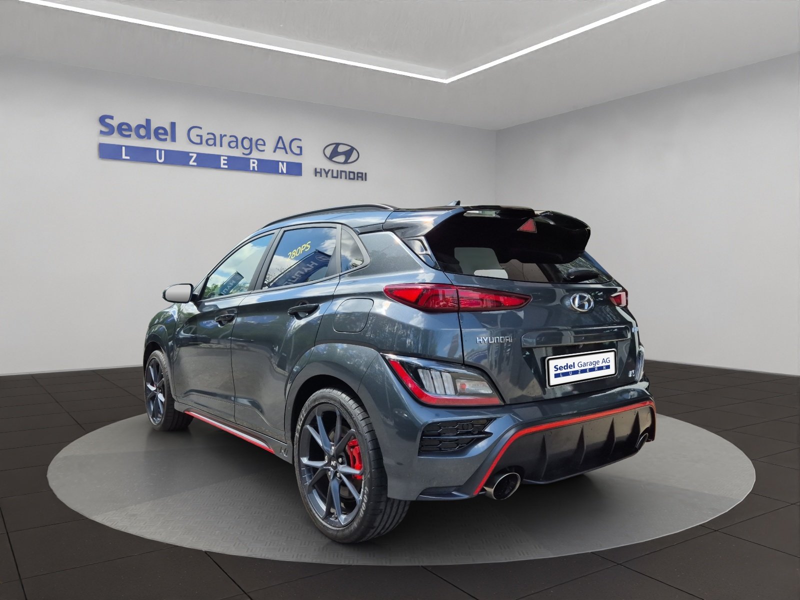 HYUNDAI Kona N 2.0 T-GDi, Benzin, Occasion / Gebraucht, Automatik - 4