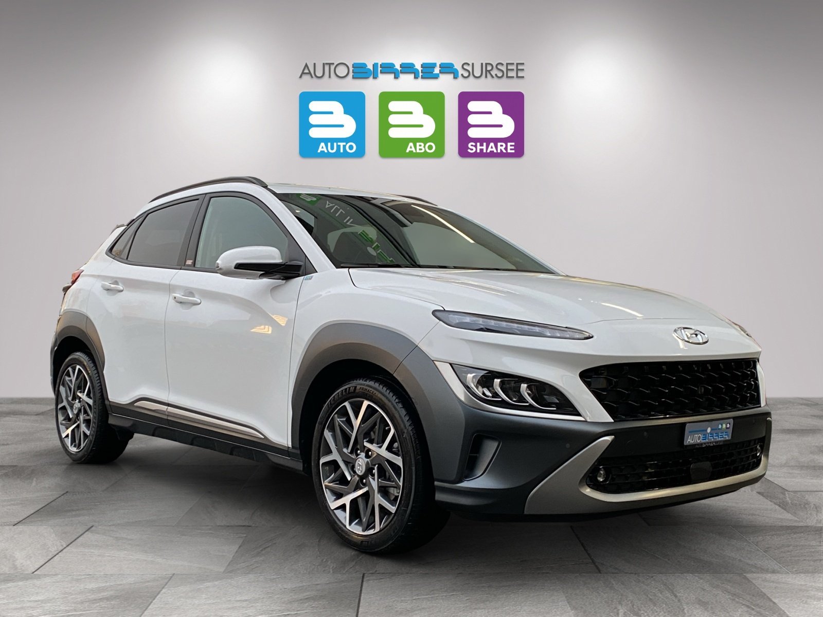 HYUNDAI Kona 1.6 GDi Hybrid Vertex, Voll-Hybrid Benzin/Elektro, Occasion / Gebraucht, Automatik - 3