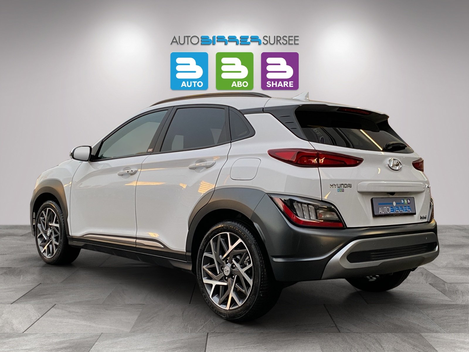 HYUNDAI Kona 1.6 GDi Hybrid Vertex, Voll-Hybrid Benzin/Elektro, Occasion / Gebraucht, Automatik - 7