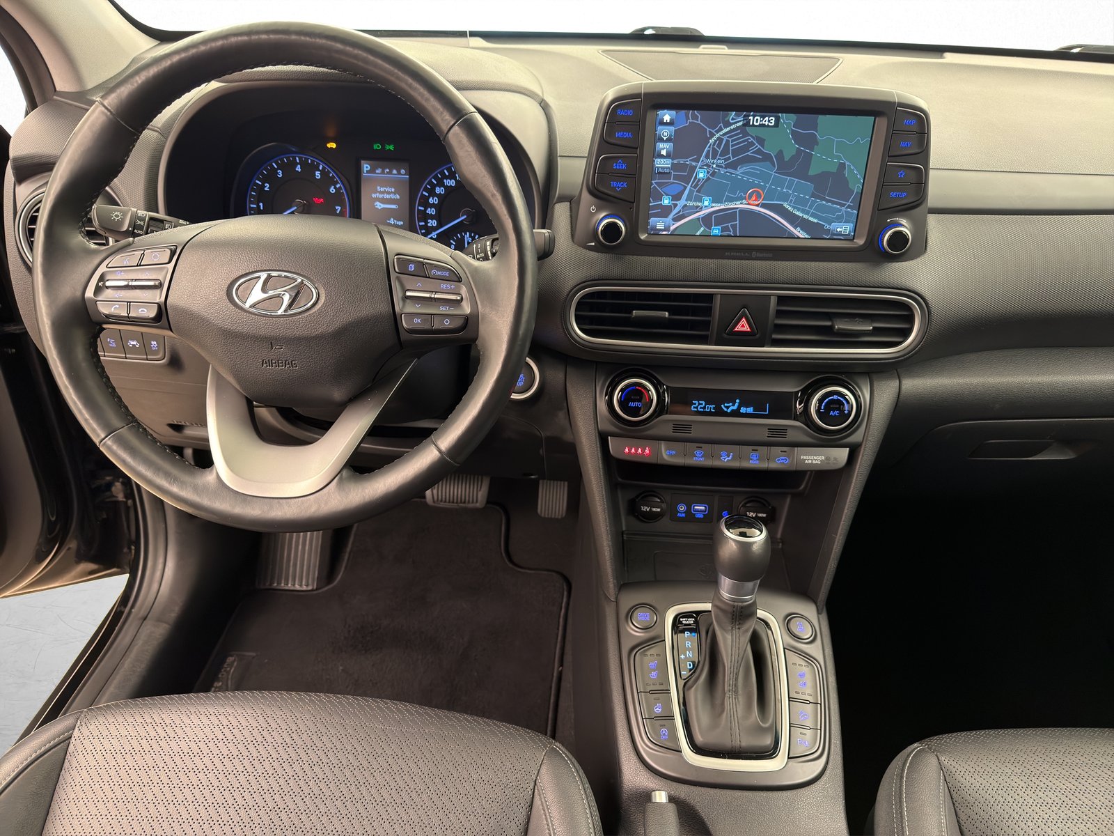 HYUNDAI Kona 1.6 T-GDi Vertex 4WD, Benzin, Occasion / Gebraucht, Automatik - 7