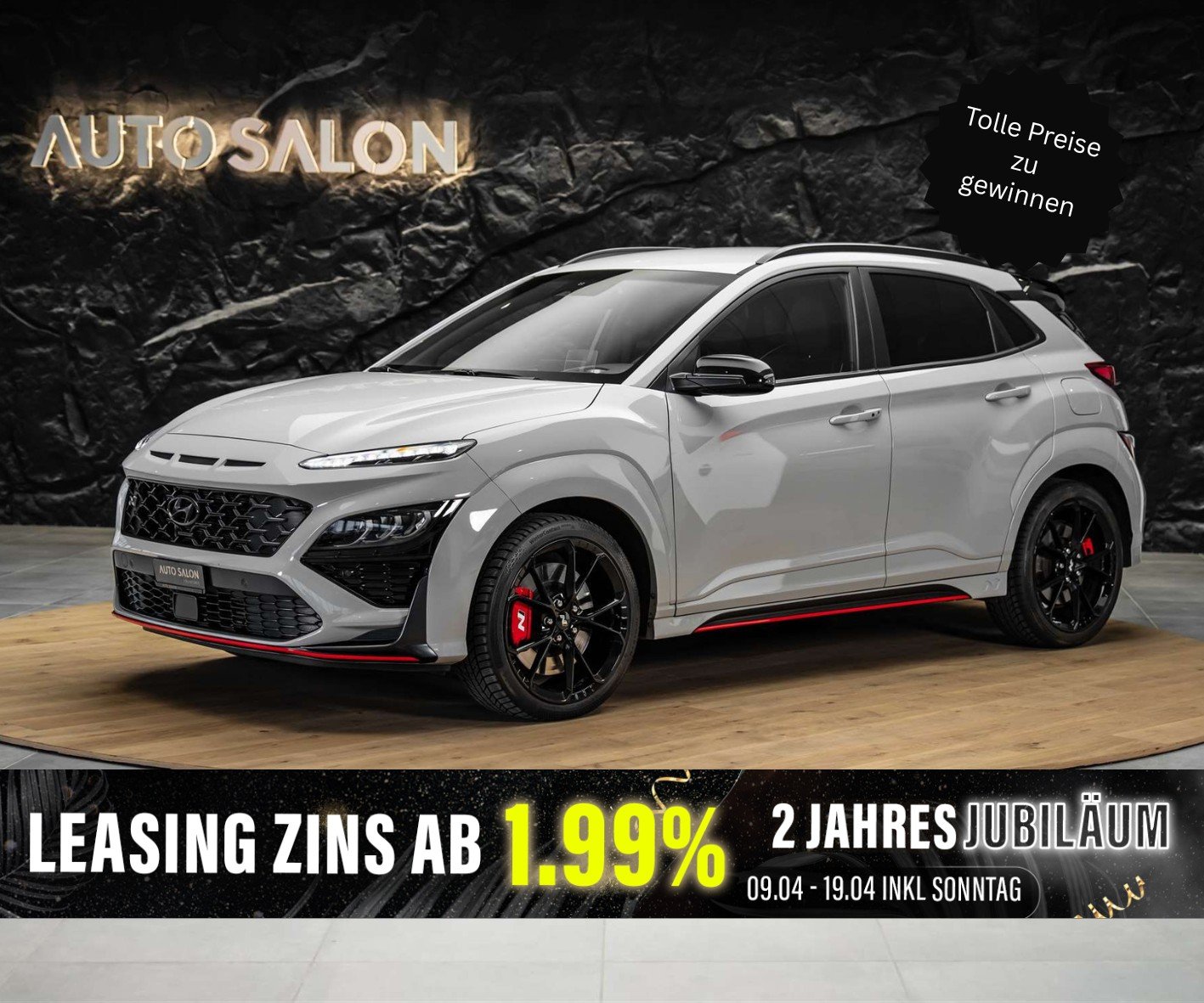 HYUNDAI Kona 2.0 T-GDi N DCT *Werksgarantie*Sitzlüftung*Hea
