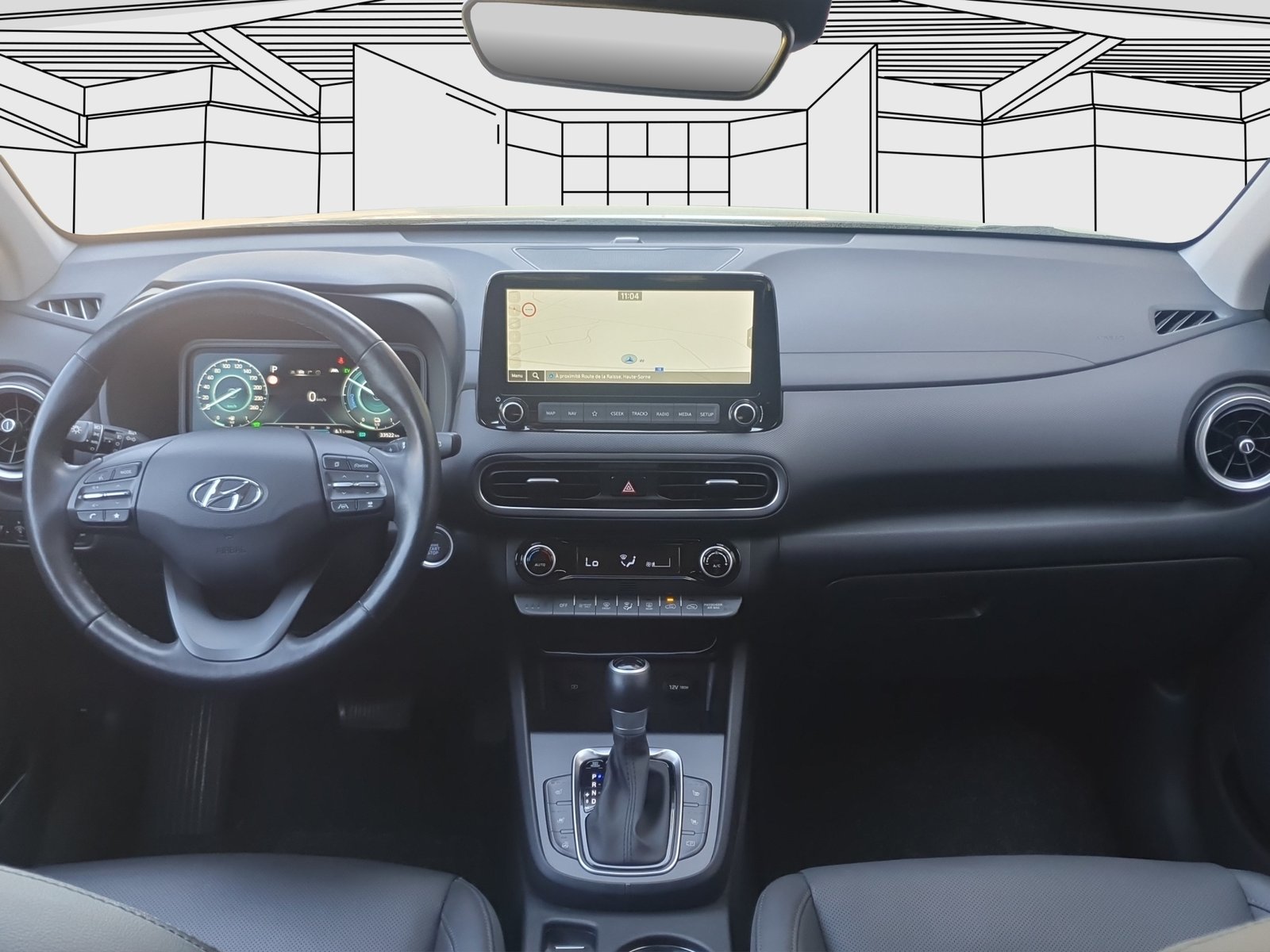 HYUNDAI Kona 1.6 GDi Hybrid Vertex Auto., Hybride Integrale Benzina/Elettrica, Occasioni / Usate, Automatico - 7