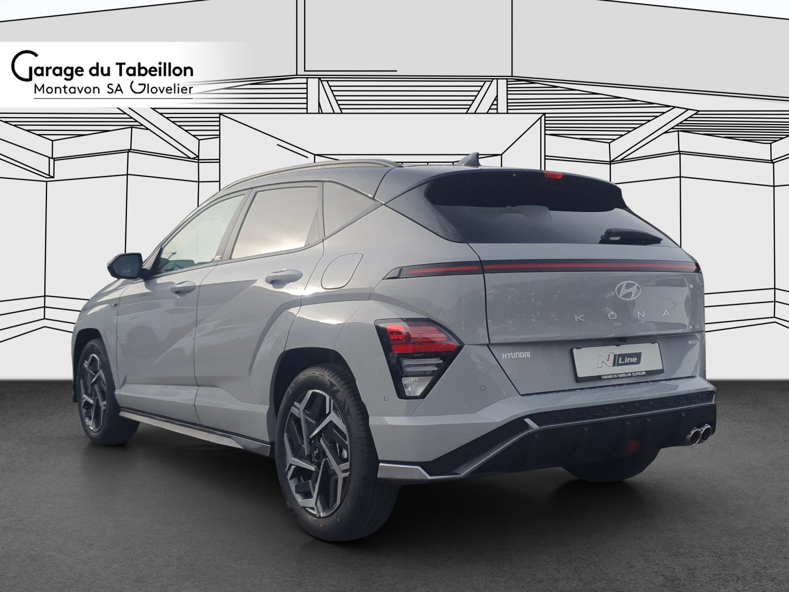 HYUNDAI Kona 1.6 GDi Hybrid NEW N-Line Auto., Hybride Integrale Benzina/Elettrica, Occasioni / Usate, Automatico - 3
