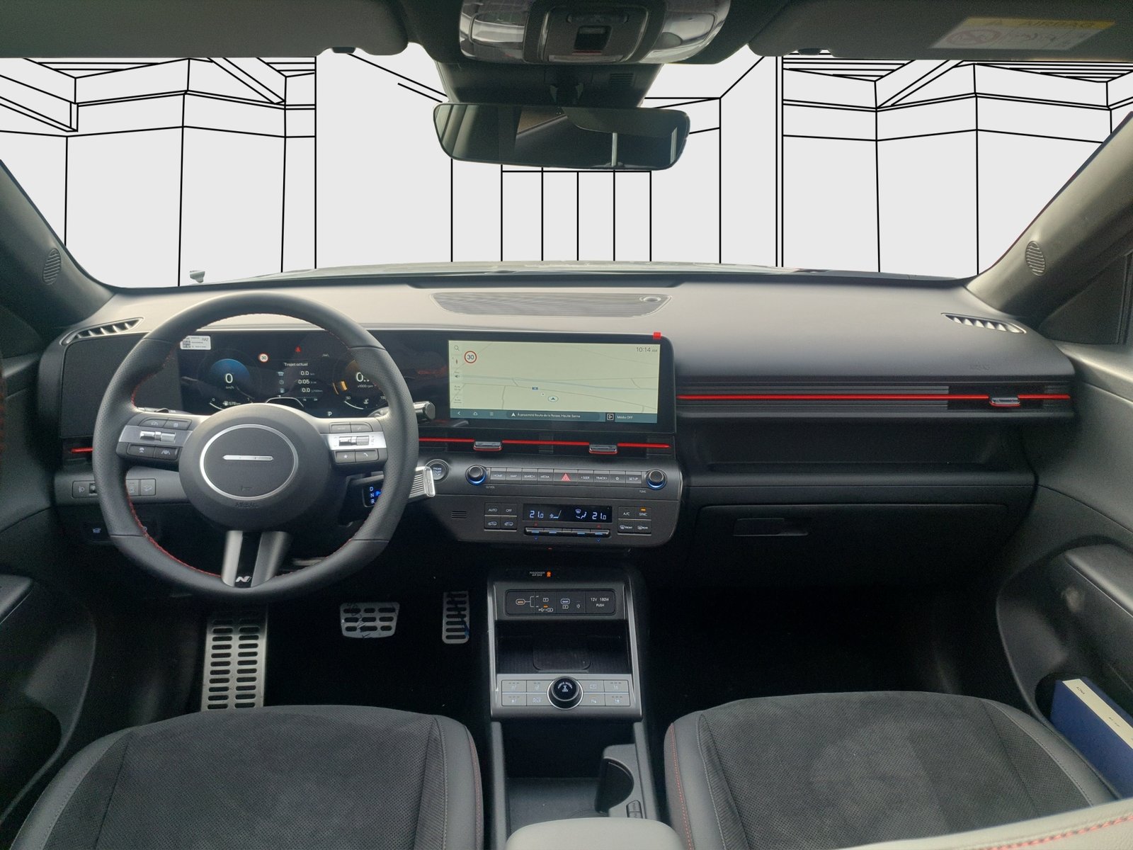 HYUNDAI Kona 1.6 GDi Hybrid NEW N-Line Auto., Hybride Integrale Benzina/Elettrica, Occasioni / Usate, Automatico - 7