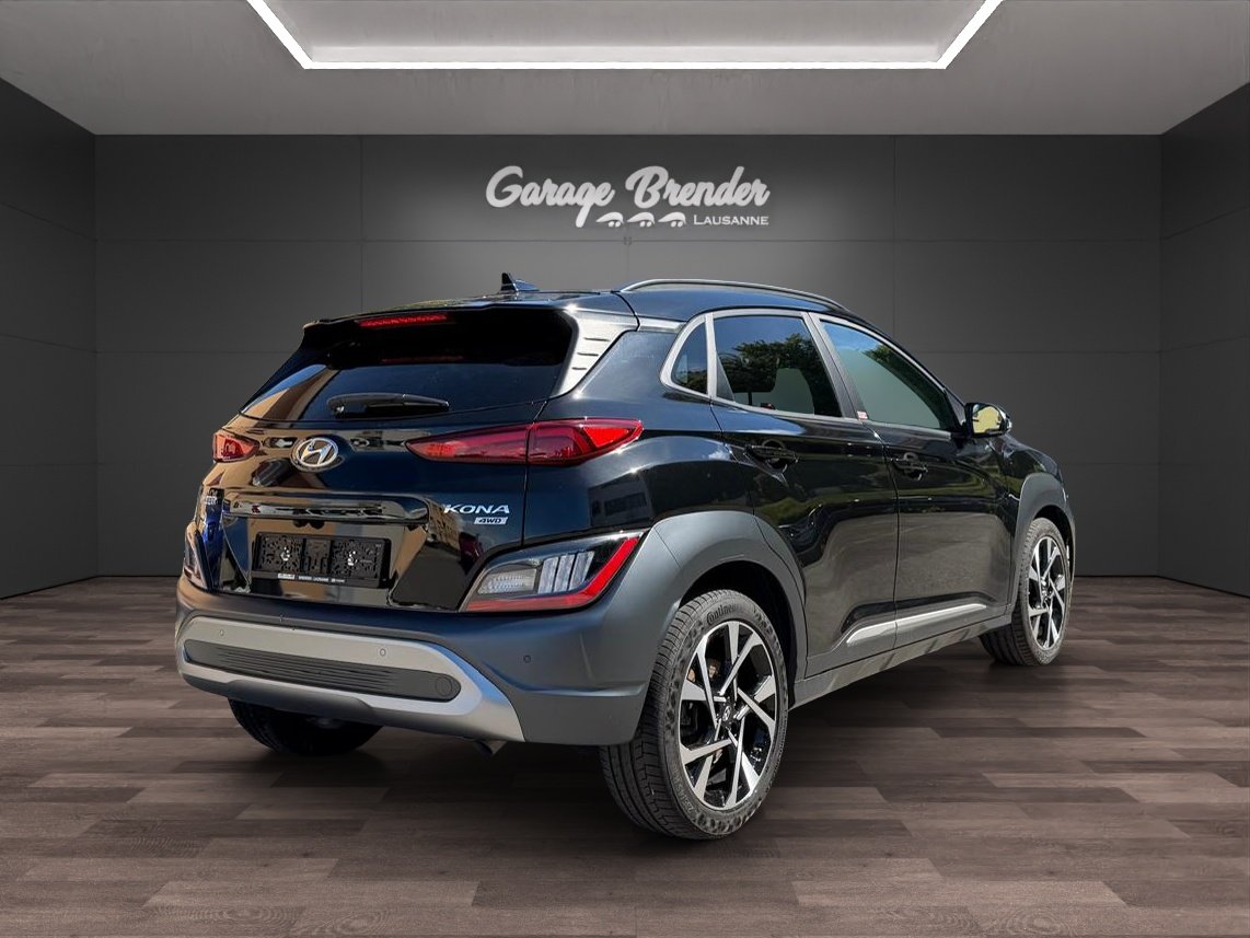 HYUNDAI Kona 1.6 T-GDi Vertex 4WD, Benzin, Occasion / Gebraucht, Automatik - 6