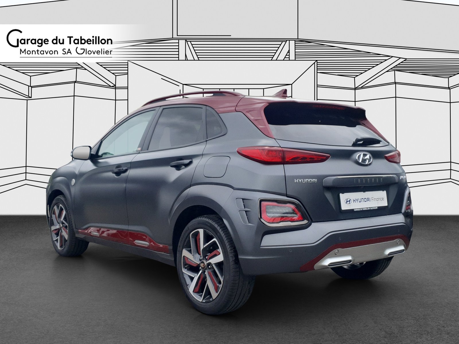 HYUNDAI Kona Iron Man Edition 4x4 1.6 T-GDi Auto. Crochet, Petrol, Second hand / Used, Automatic - 3