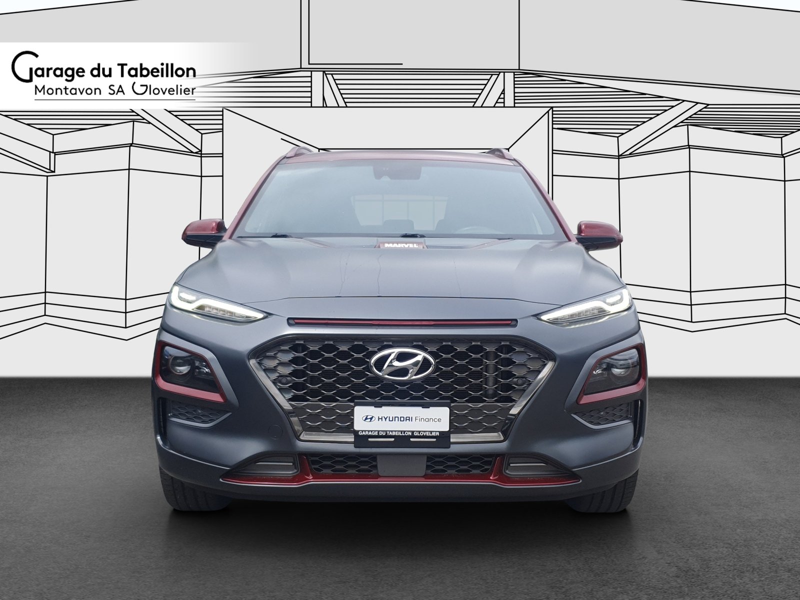HYUNDAI Kona Iron Man Edition 4x4 1.6 T-GDi Auto. Crochet, Petrol, Second hand / Used, Automatic - 4