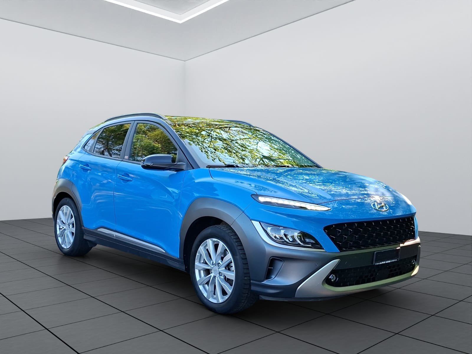 HYUNDAI Kona 1.6 GDi HEV Amplia DCT, Voll-Hybrid Benzin/Elektro, Occasion / Gebraucht, Automatik - 3