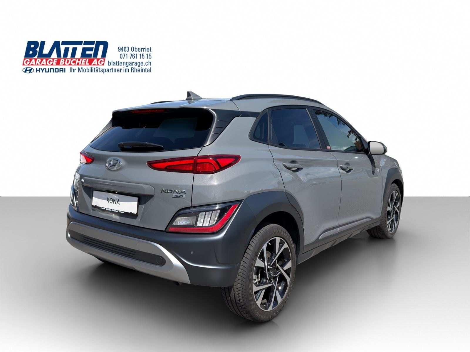 HYUNDAI Kona 1.6 T-GDi Vertex 4WD, Essence, Occasion / Utilisé, Automatique - 3