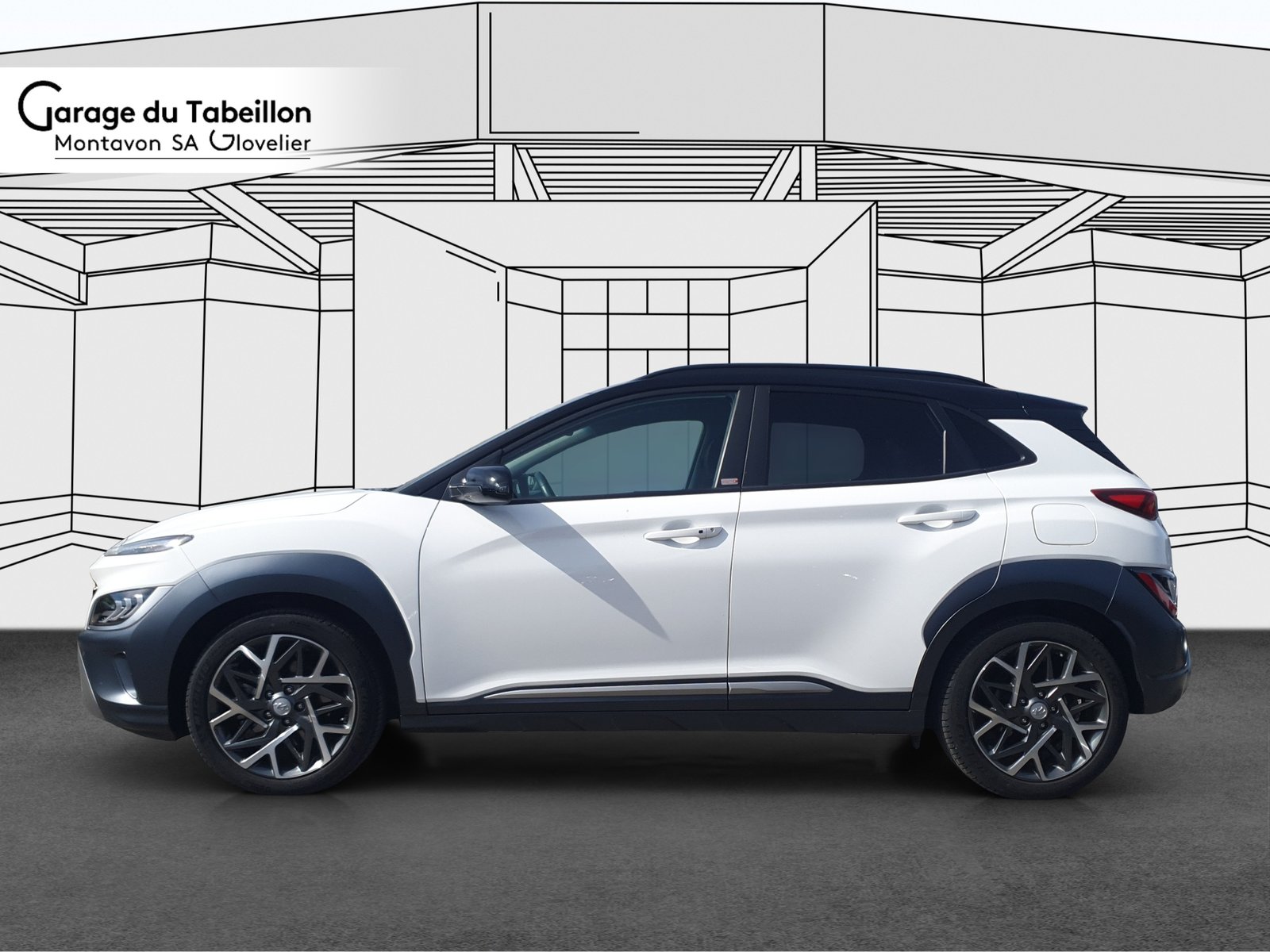 HYUNDAI Kona 1.6 GDi Hybrid Vertex Auto. Crochet, Full-Hybrid Petrol/Electric, Second hand / Used, Automatic - 2
