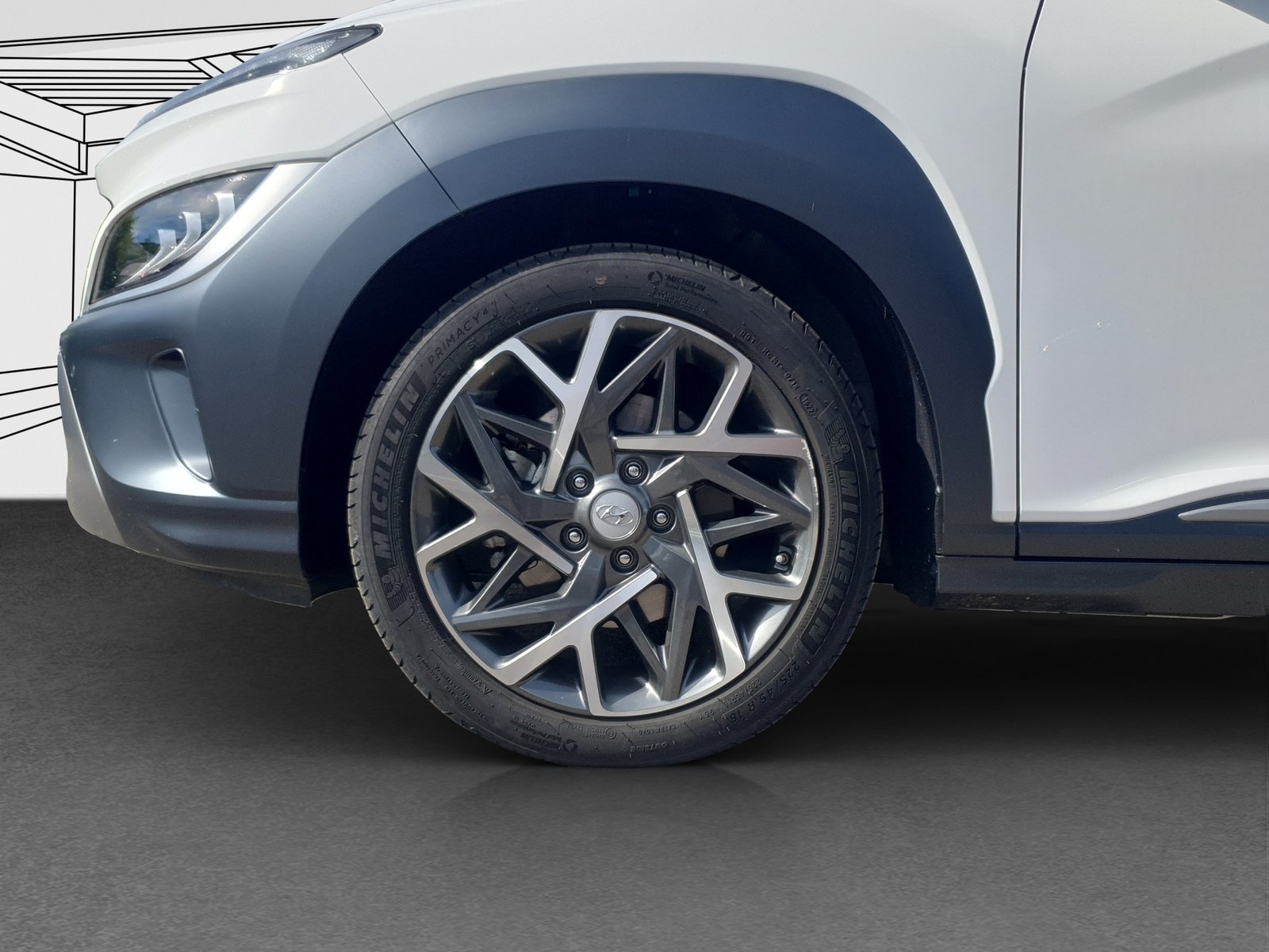 HYUNDAI Kona 1.6 GDi Hybrid Vertex Auto. Crochet, Full-Hybrid Petrol/Electric, Second hand / Used, Automatic - 6