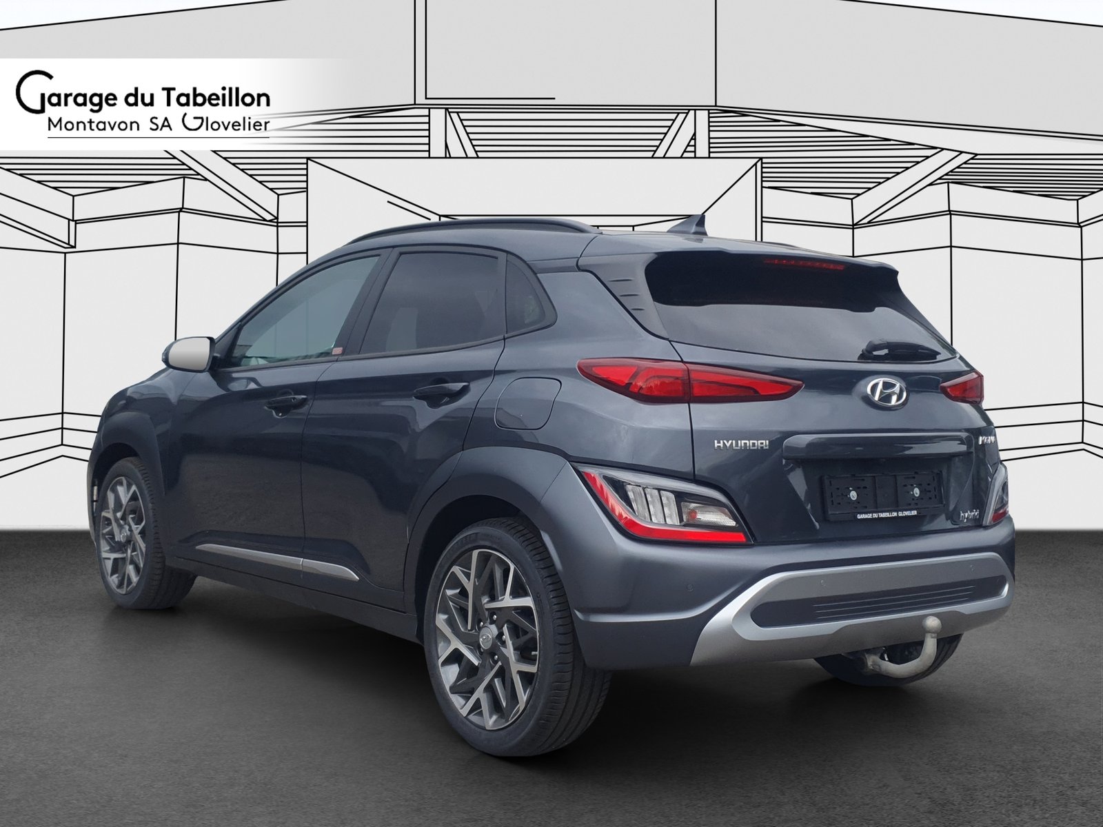 HYUNDAI Kona 1.6 GDi Hybrid Vertex Auto. Crochet, Voll-Hybrid Benzin/Elektro, Occasion / Gebraucht, Automatik - 3