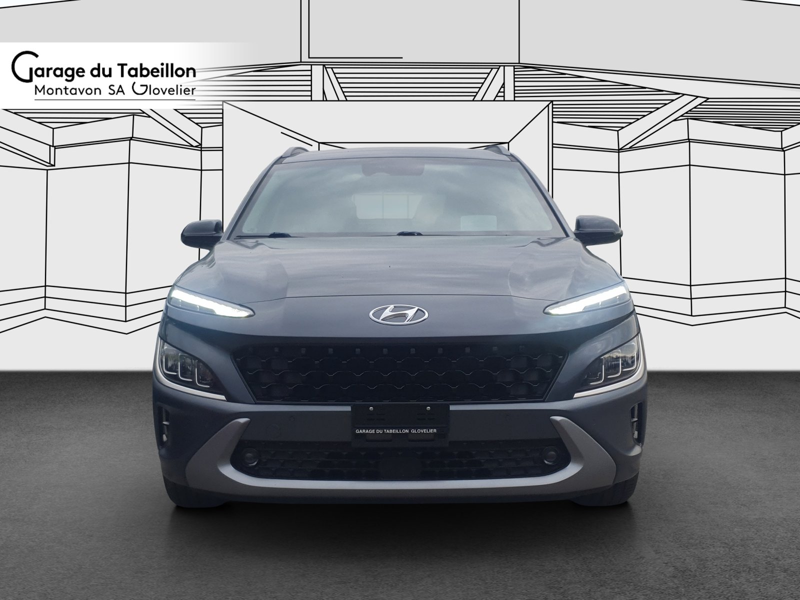 HYUNDAI Kona 1.6 GDi Hybrid Vertex Auto. Crochet, Voll-Hybrid Benzin/Elektro, Occasion / Gebraucht, Automatik - 4