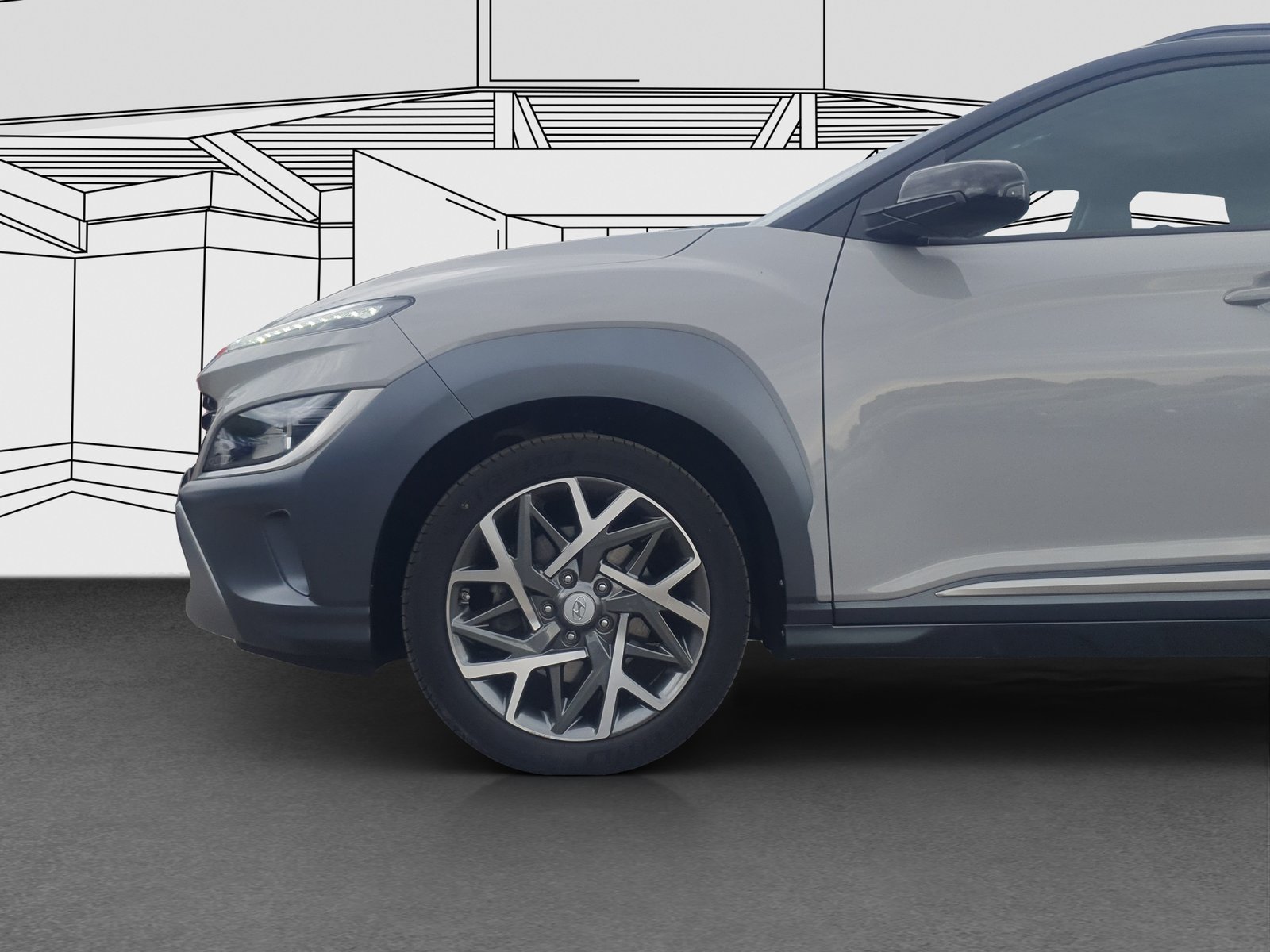 HYUNDAI Kona 1.6 GDi Hybrid Amplia Auto., Full-Hybrid Petrol/Electric, Second hand / Used, Automatic - 6