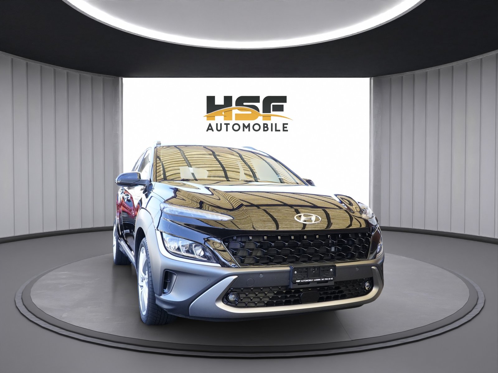 HYUNDAI Kona 1.6 GDi HEV Vertex DCT *CH Fahrzeug Werksgaran
