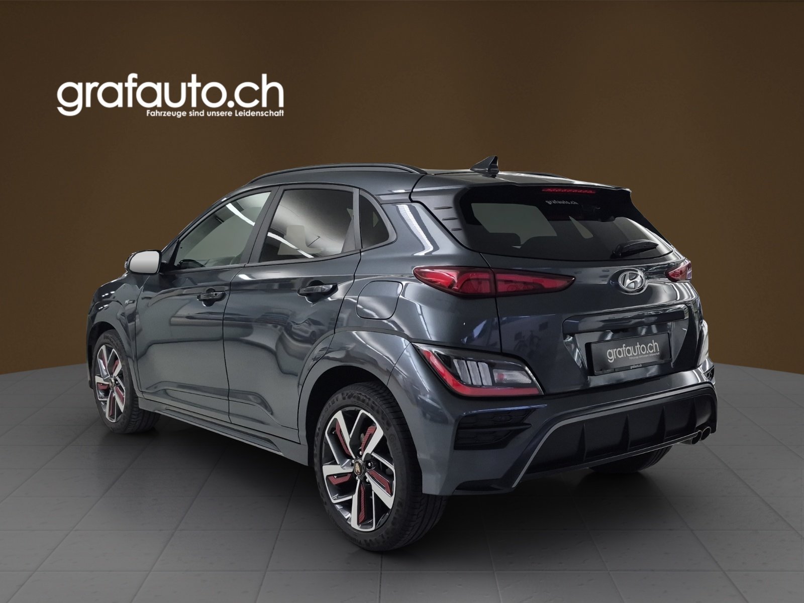 HYUNDAI Kona 1.6 T-GDi N-Line 4WD, Benzin, Occasion / Gebraucht, Automatik - 4
