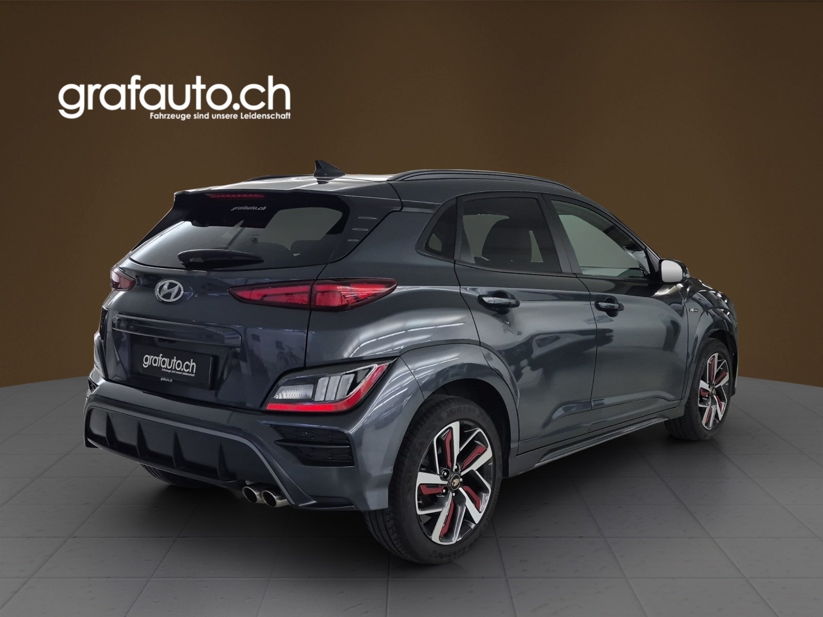 HYUNDAI Kona 1.6 T-GDi N-Line 4WD, Benzin, Occasion / Gebraucht, Automatik - 5