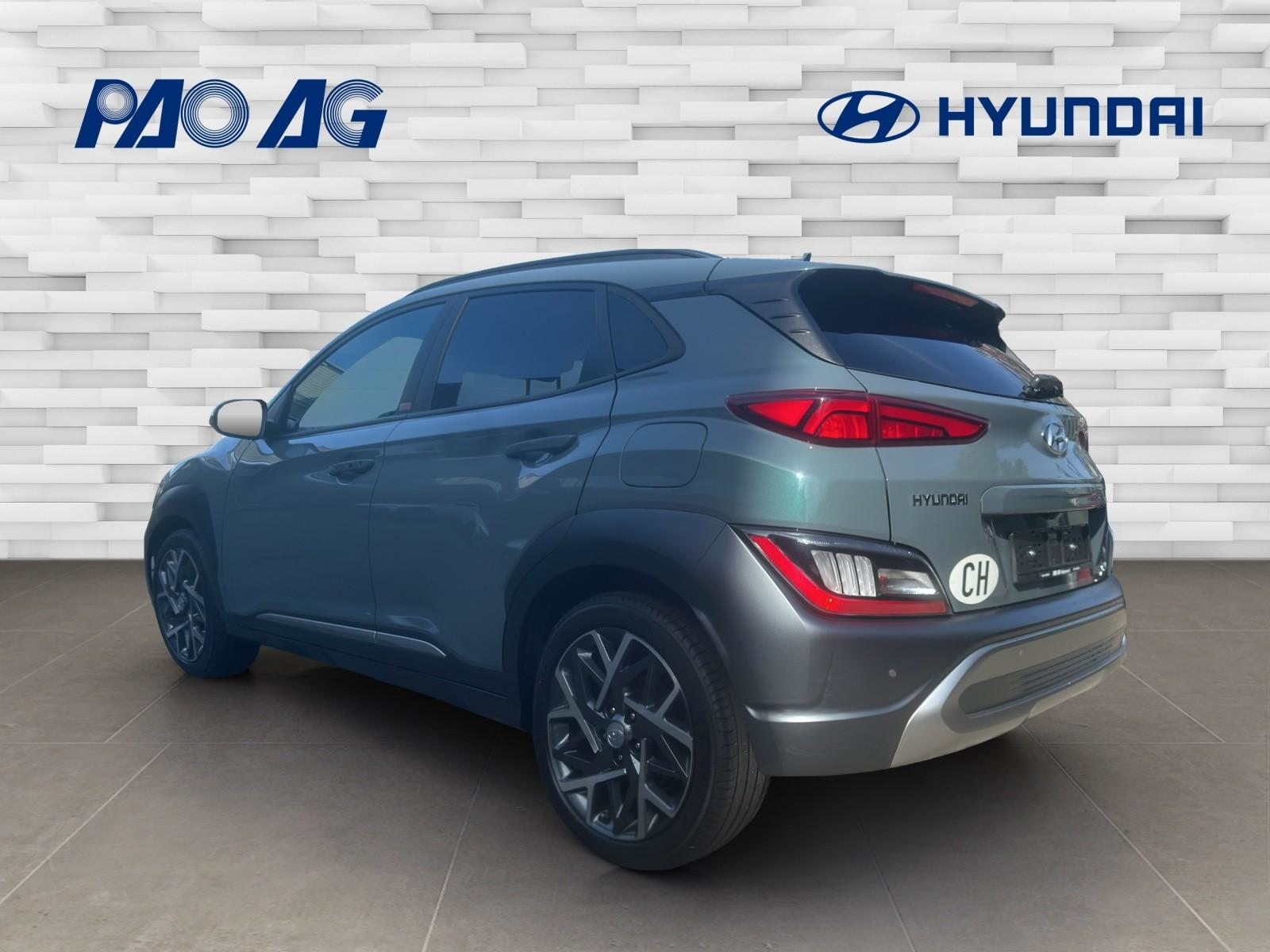 HYUNDAI Kona 1.6 GDi Hybrid Vertex, Voll-Hybrid Benzin/Elektro, Occasion / Gebraucht, Automatik - 4