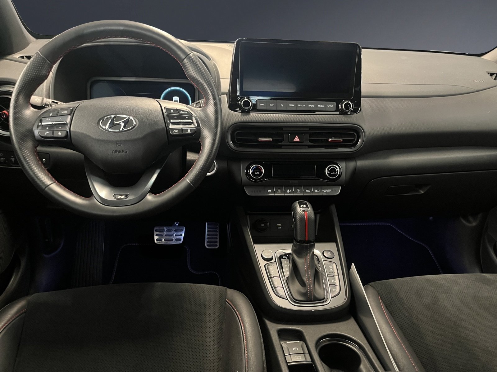 HYUNDAI Kona 1.6 T-GDi N Line 4WD, Benzin, Occasion / Gebraucht, Automatik - 7