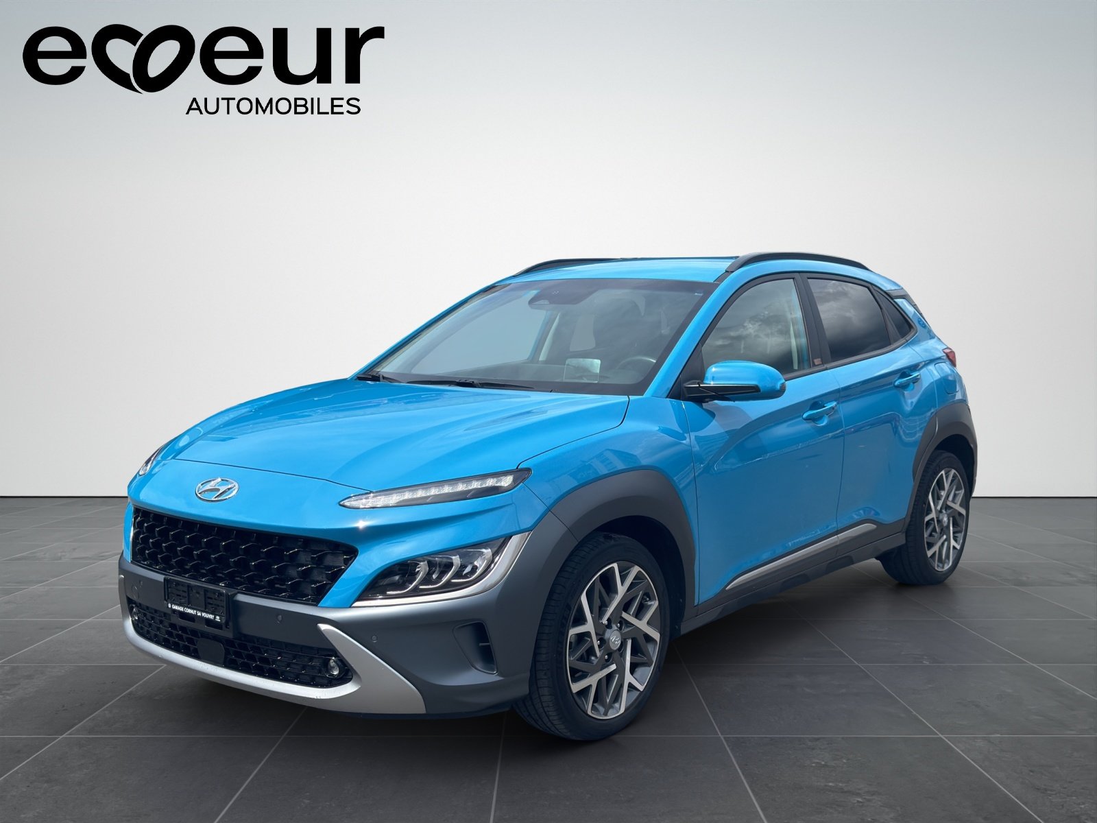 HYUNDAI Kona 1.6 GDi Hybrid Vertex, Voll-Hybrid Benzin/Elektro, Occasion / Gebraucht, Automatik - 2