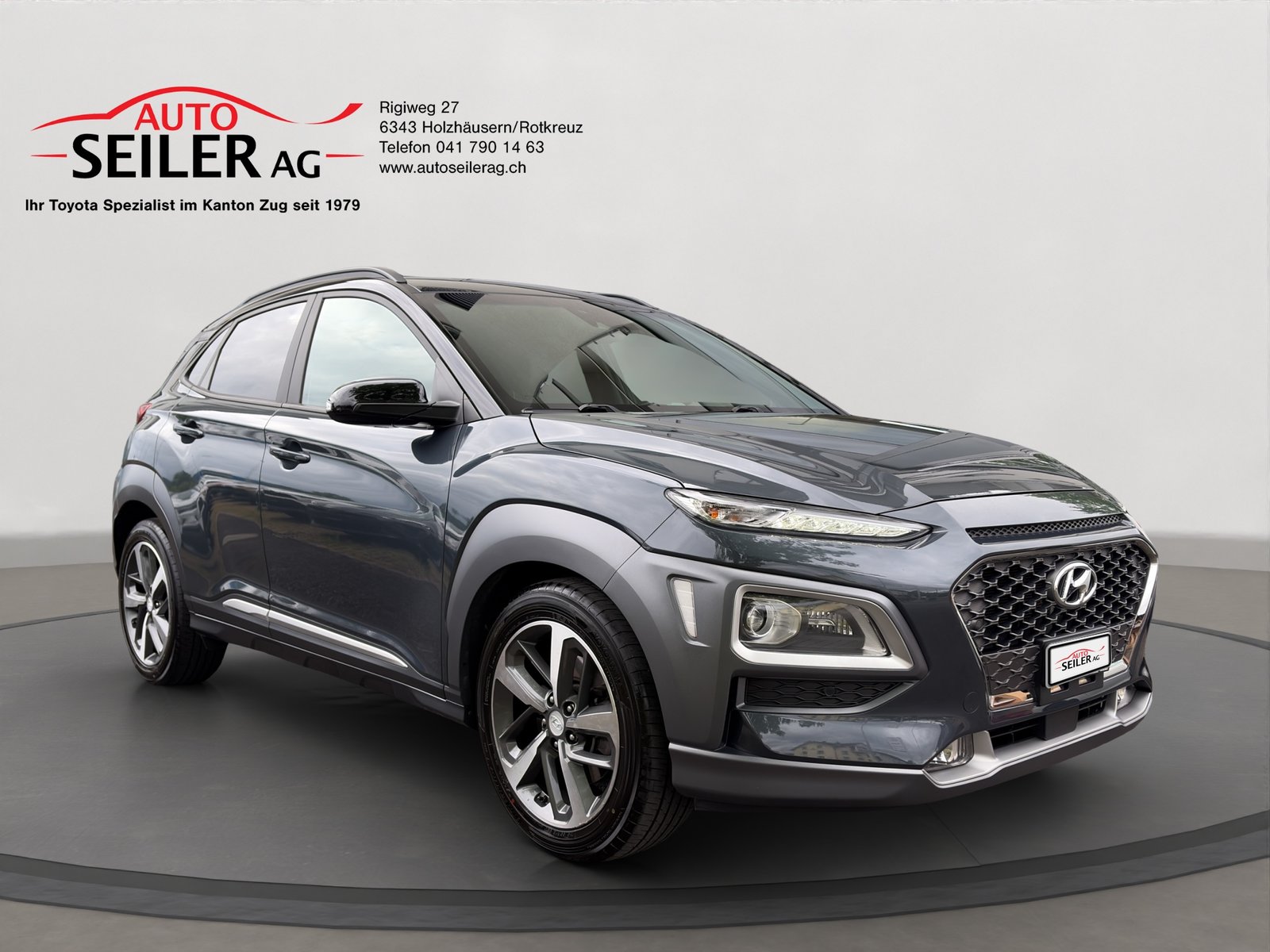 HYUNDAI Kona 1.6 T-GDi Vertex 4WD DCT, Petrol, Second hand / Used, Automatic - 2